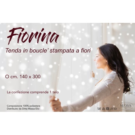 Rideau Fiorina Beige 140 x...