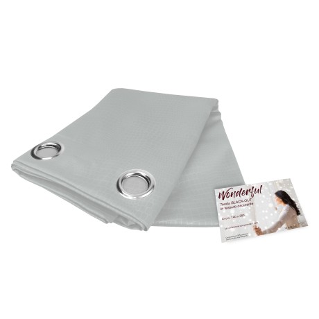 Rideau Wonderful gris 140 x...