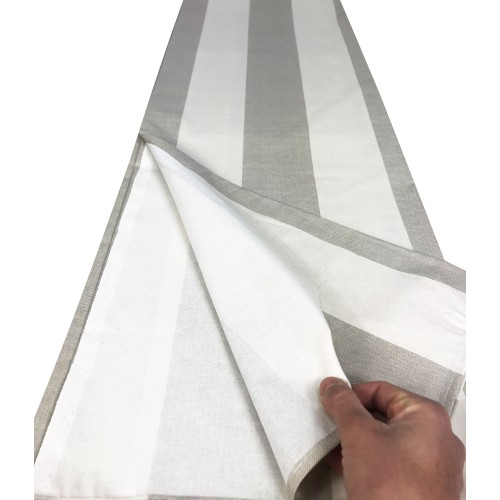 BADEN BEZUG GRAN SCARF Tagesdecke SOFA BEZUG Stoff RIGONE BEIGE