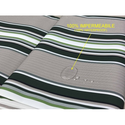 VERTIGO OUTDOOR AWNING GARDEN BALCONY RIGHINO GREEN WATERPROOF AND WATER REPELLENT