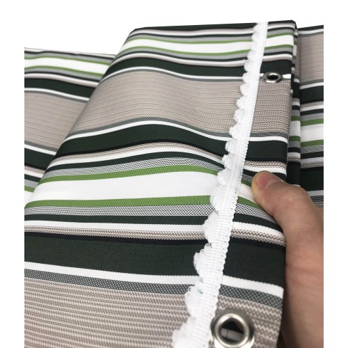 VERTIGO OUTDOOR AWNING GARDEN BALCONY RIGHINO GREEN WATERPROOF AND WATER REPELLENT