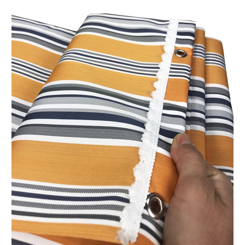 TENDA SOLE VERTIGO da esterno GIARDINO balcone RIGHINO GIALLO impermeabile e idrorepellente