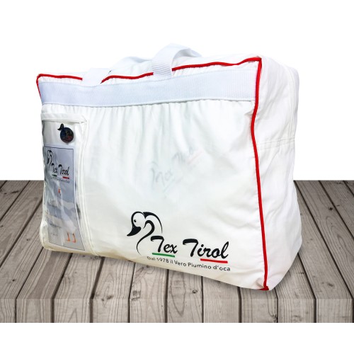 PIUMINO tex tirol © STELLA ALPINA da LETTINO estivo 100% PIUMINO OCA 100 gsm cm. 80 x 120 leggero