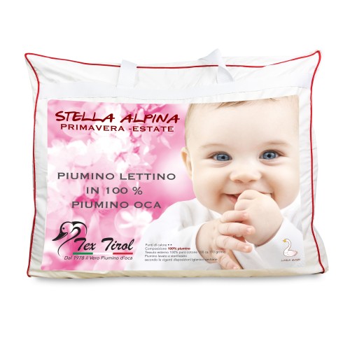 EDREDÓN TEX TIROL © EDELWEISS para cama de verano 100% OCA EDREDÓN 100 g/m² cm. 100 x 135 peso ligero