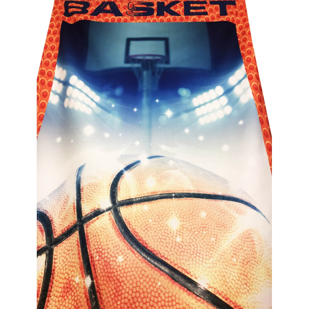 BASKET FOREVER toalla de playa de rizo tamaño grande cm. 90 x 170