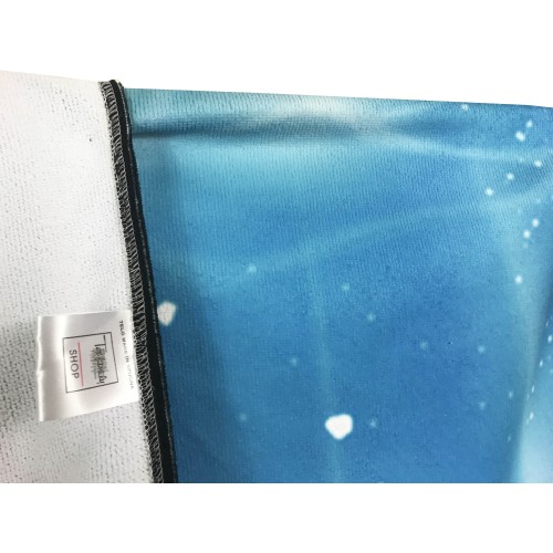 Serviette de plage Terry Shark cm. 90 x 170 grand format