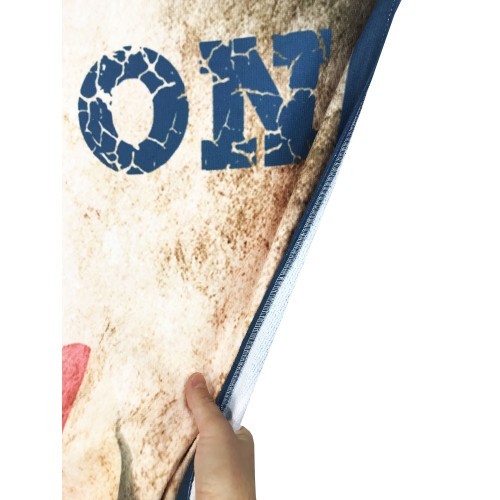 ROCK ON terry beach towel large cm. 90 X 170 Electric Guitar