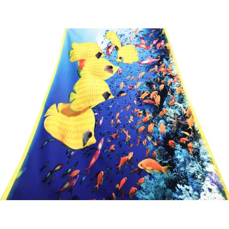 Serviette de plage poisson...