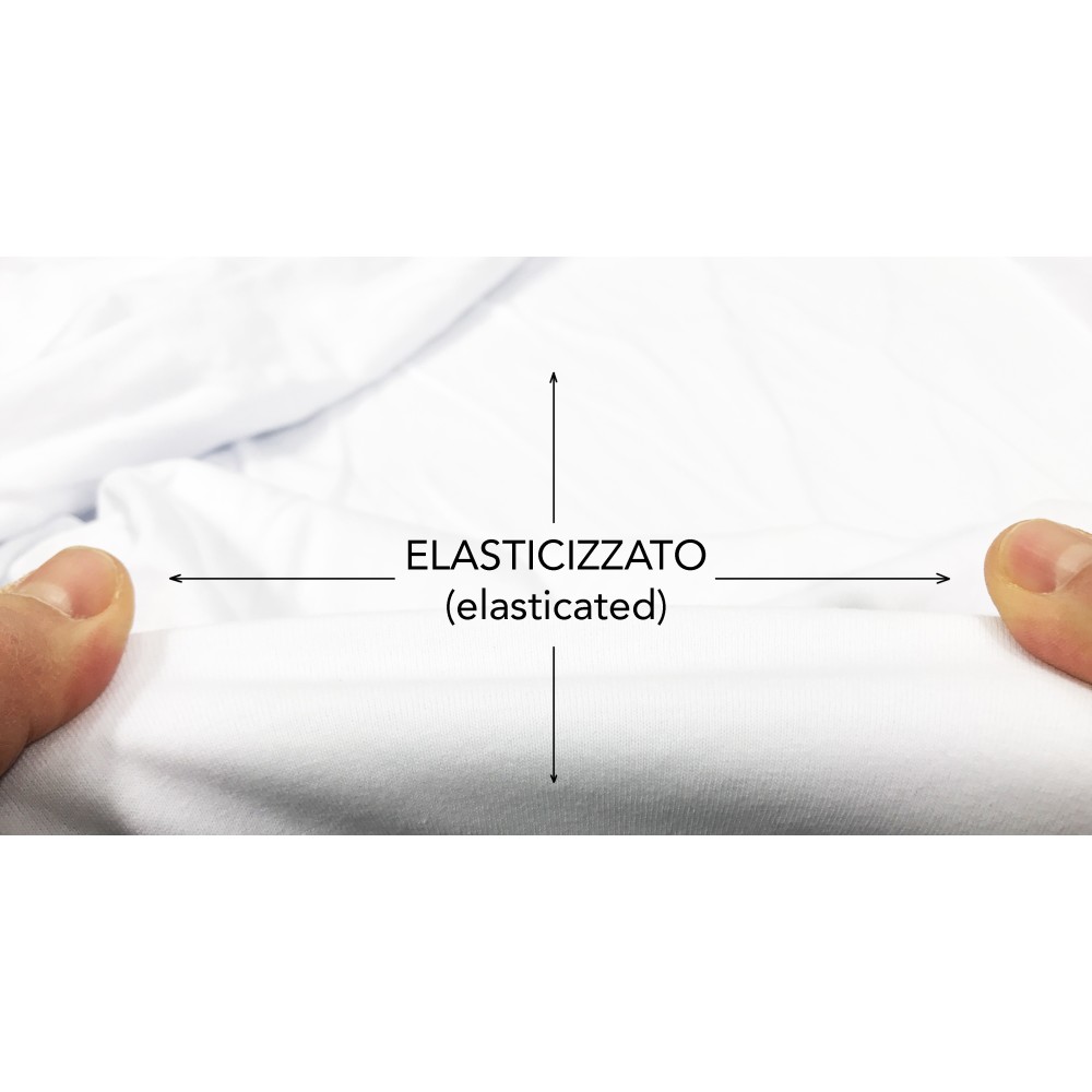 PROTECK MATRATZENBEZUG mit Reißverschluss Reißverschluss AUS JERSEY aus reiner Stretch-Baumwolle