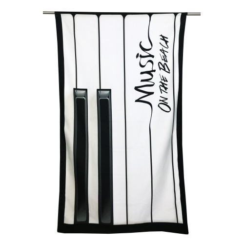 PIANO terry towel large cm. 90 X 170