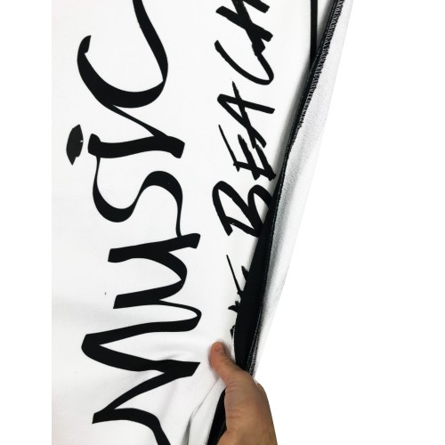 Serviette de plage éponge PIANO grande taille cm. 90 X 170