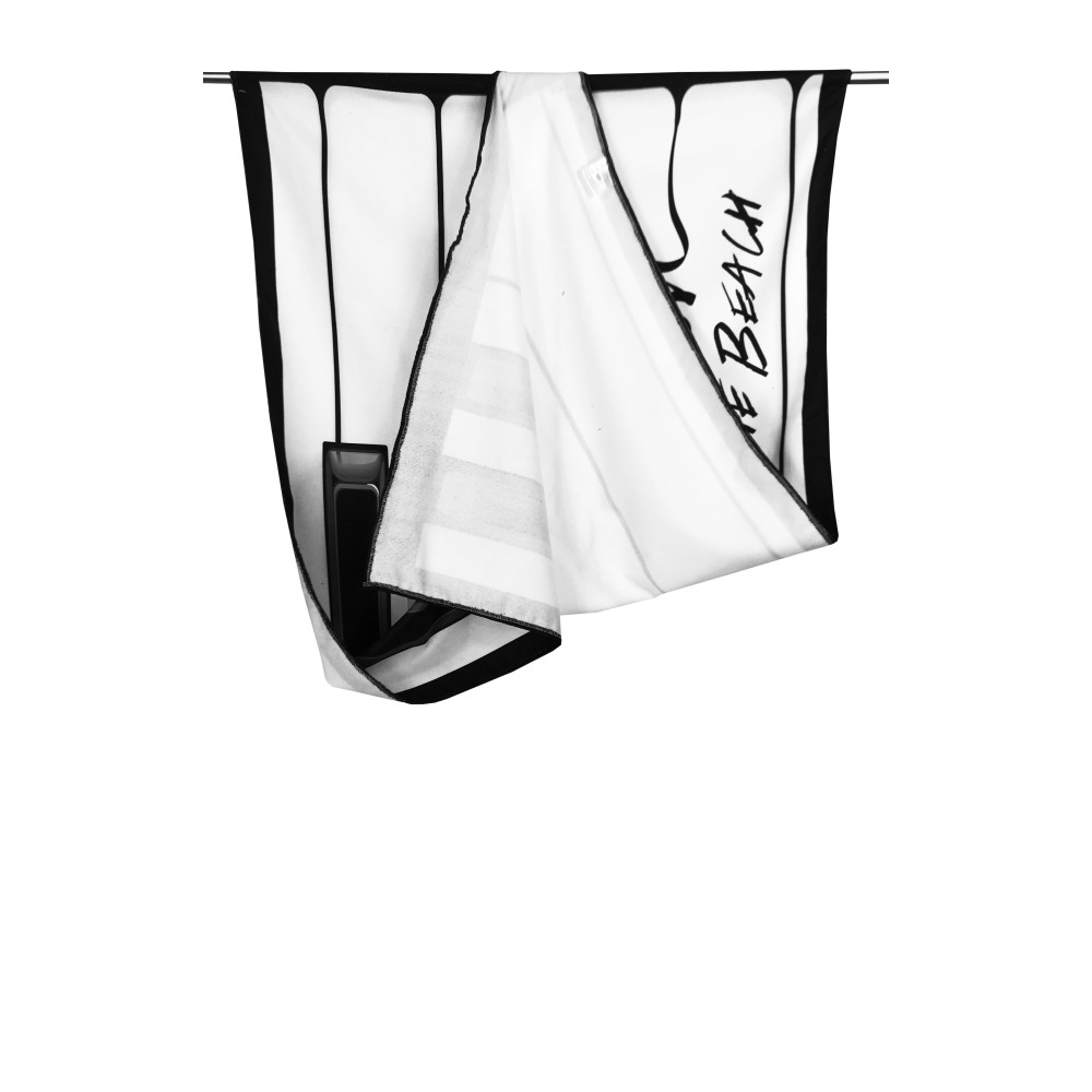 Serviette de plage éponge PIANO grande taille cm. 90 X 170