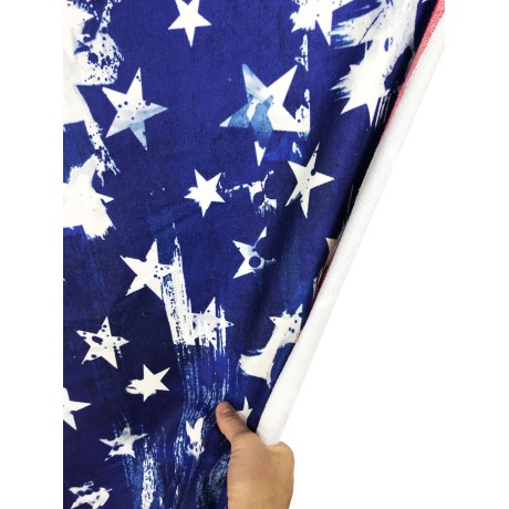TERRY BEACH TOWEL AMERICAN...
