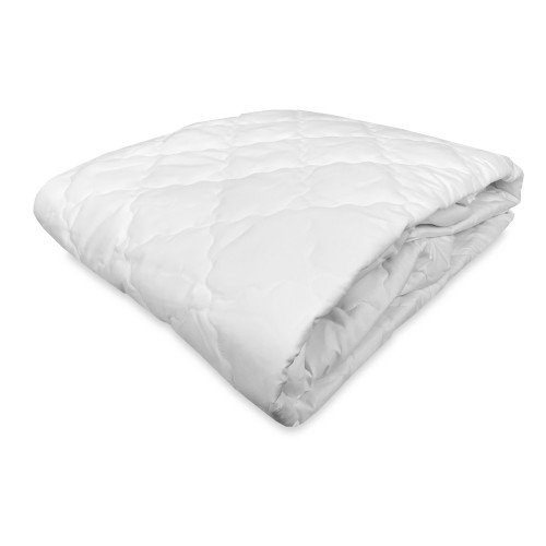 QUILTED MATTRESS COVER in soft TRAPPY MICROFIBER padded