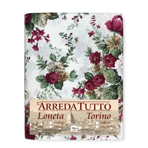 Serviette pour Meubles Grand Foulard Couvre-lit Canapé Tissu LONETA Sanderson Rose