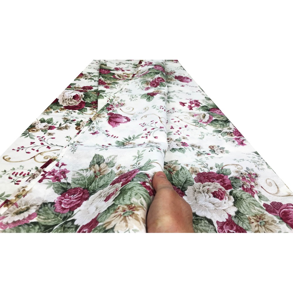 TELO ARREDO copritutto GRAN FOULARD COPRILETTO copridivano TESSUTO LONETA NEW Sanderson Rosa