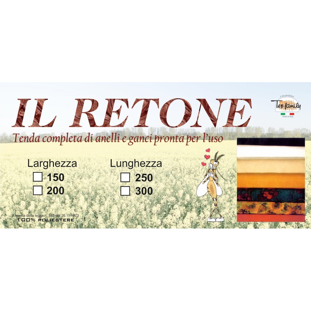 TENDA rete ZANZARIERA da esterno GIARDINO BALCONE rombo unito VERDE cm.150X250 qualità extra