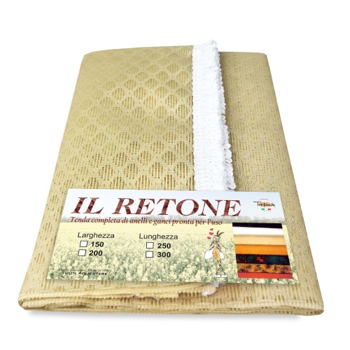 TENDA rete ZANZARIERA da esterno GIARDINO BALCONE rombo unito BEIGE cm.150X250 qualità extra