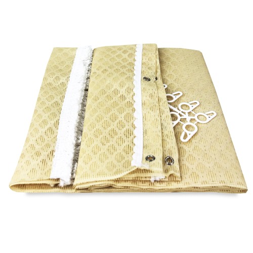 TENDA rete ZANZARIERA da esterno GIARDINO BALCONE rombo unito BEIGE cm.150X250 qualità extra