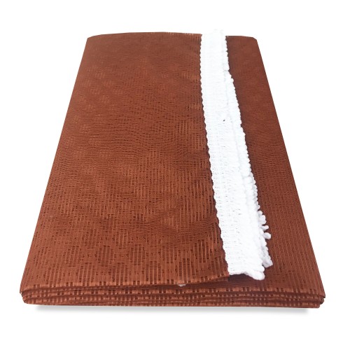 MOSQUITERA DE CORTINA exterior GARDEN BALCONY rombo liso RUST cm.150X250 calidad extra