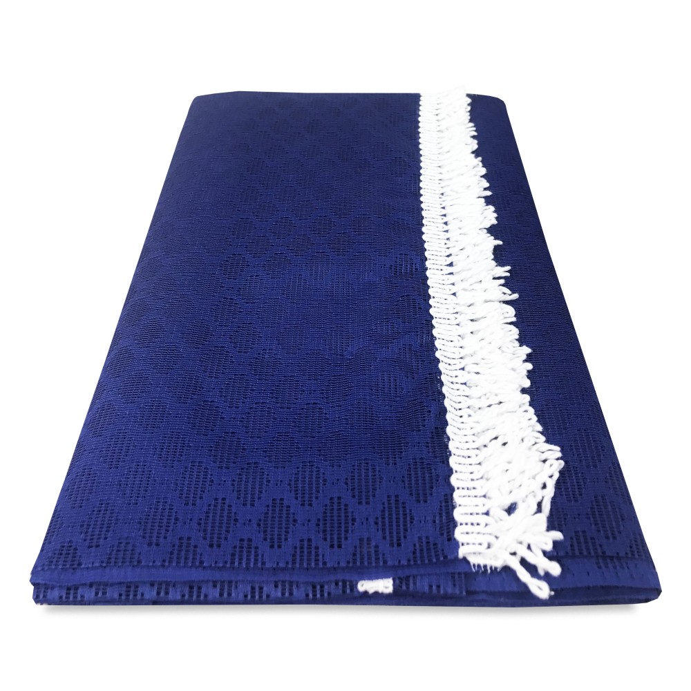 MOSQUITERA EXTERIOR CORTINA JARDÍN BALCÓN rombo macizo AZUL cm.150X250 calidad extra