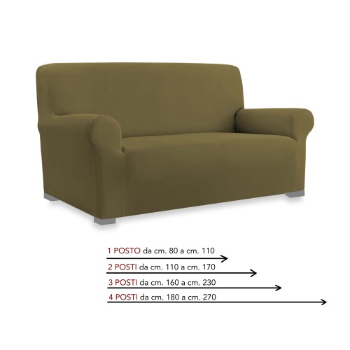 SOFABEZUG Universal stretch ROMA schmutzabweisend DOVE GREY