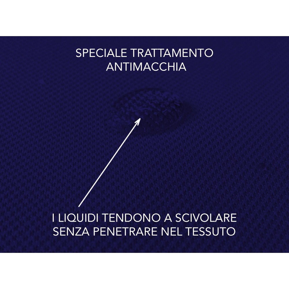 Funda de sofá elástica universal ROMA resistente a las manchas DARK BLUE