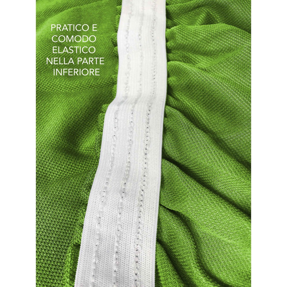 Funda de sofá elástica universal ROMA resistente a las manchas GREEN