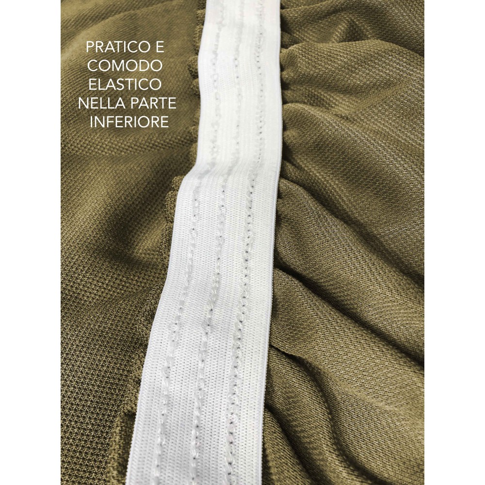 SOFA COVER Universal stretch ROMA stain-resistant DOVE GREY