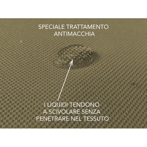 COPRIDIVANO Universale elasticizzato ROMA antimacchia TORTORA