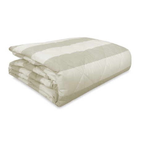 BEIGE ECRÙ GESTREIFTE...