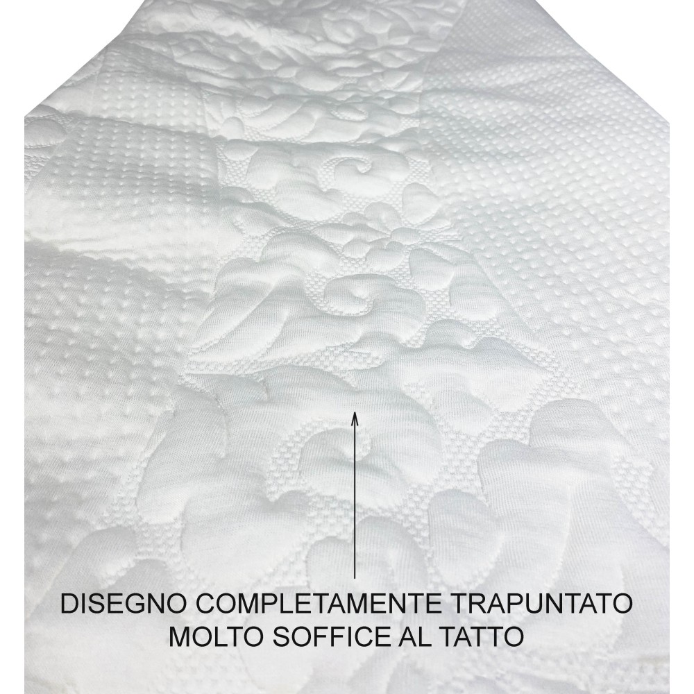 MADRID hypoallergenic anti-mite mattress cover in SOFT, memory