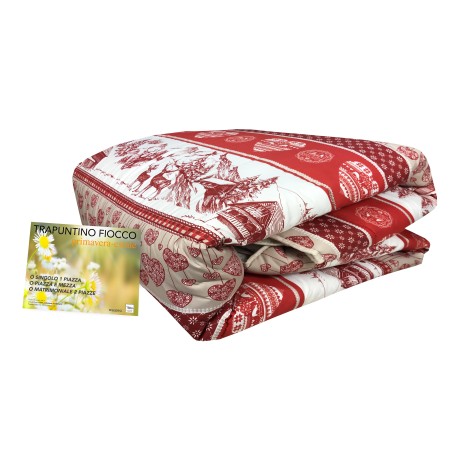 Tyrolean quilted bedspread