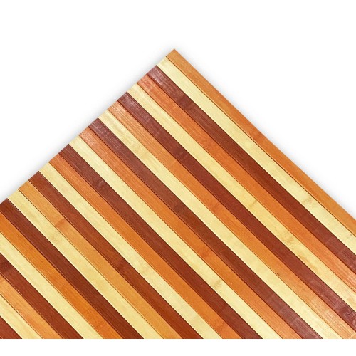 ALFOMBRA DE © COCINA AMADERADA en madera BAMBÚ NARANJA SOMBREADO todos los tamaños