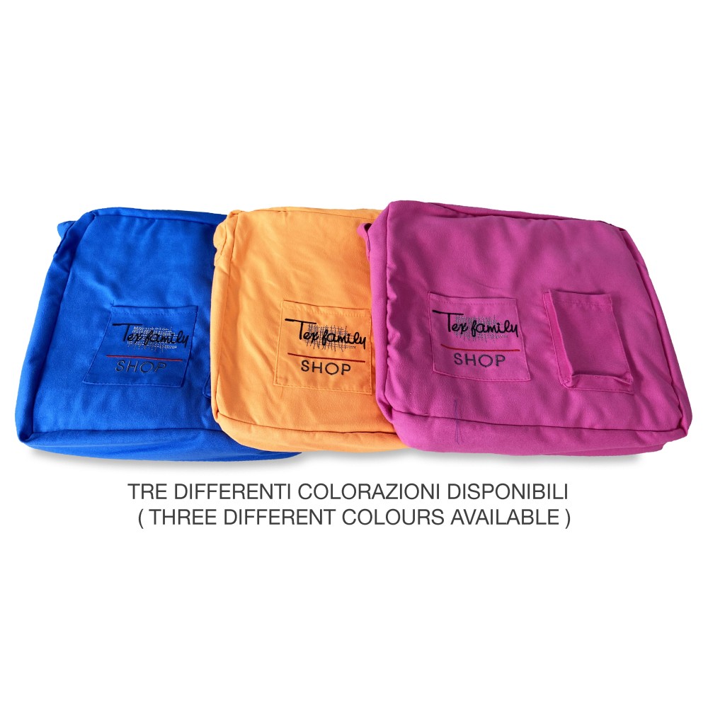 KIDDY BOY'S TECHNICAL BADEMANTEL Kind BOY IN ORANGE Mikrofaser