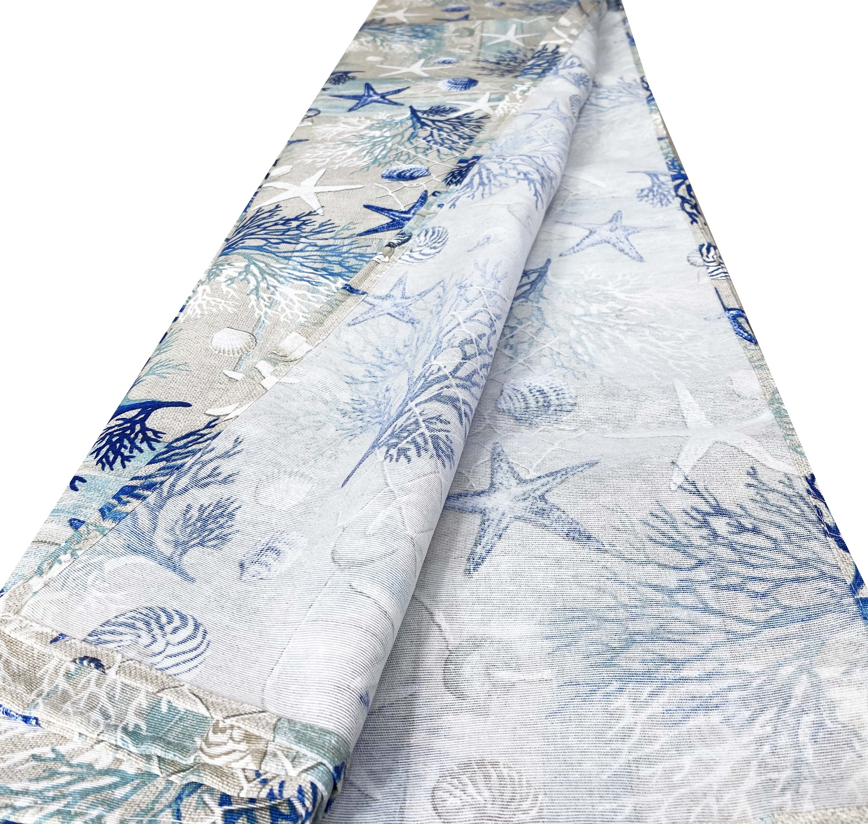 Telo Copridivano 270x275cm - Granfoulard Cotone 80% Made Italy, Antigraffio, Lavabile, Vari Disegni