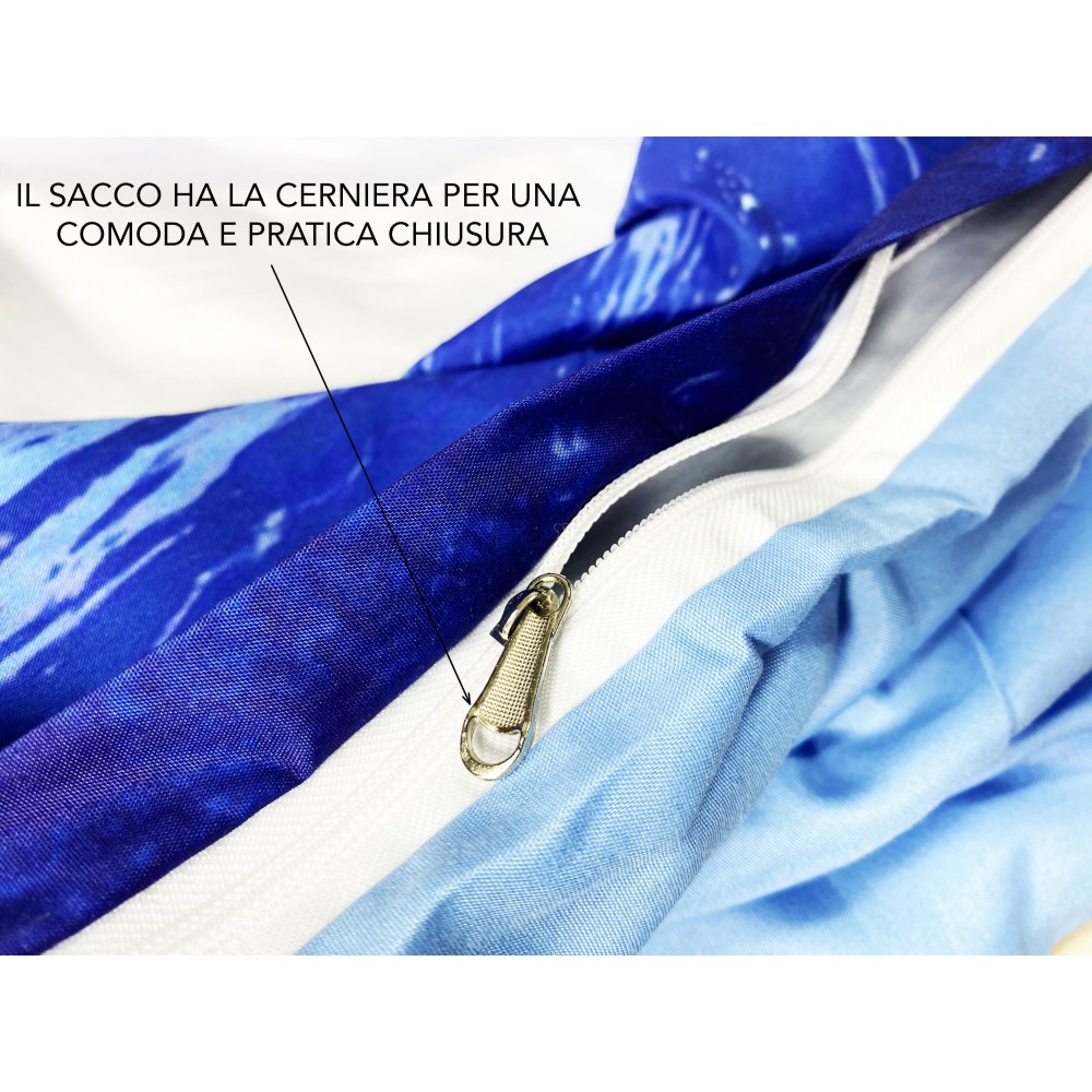 Housse de couette Sateen HD photo dauphins dans la mer