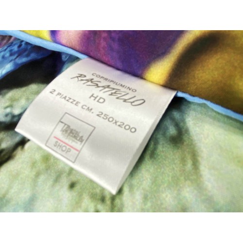 Housse de couette Sateen HD photo poissons tropicaux récif corallien