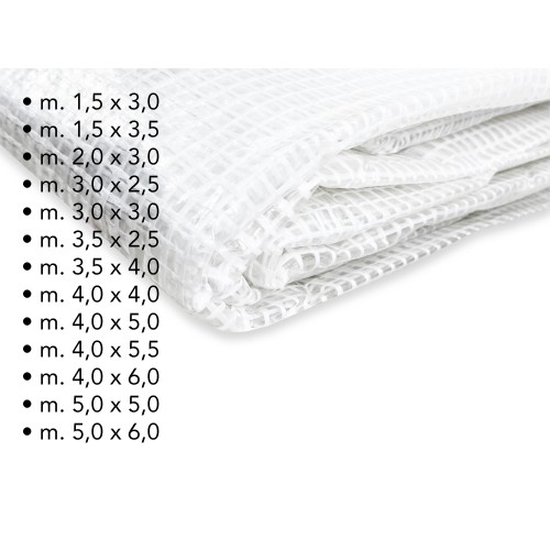 NIKI © TARPAULIN Tear-resistant mesh Rain curtain Balcony with eyelets