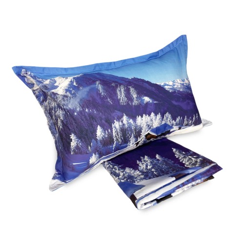 FUNDA NÓRDICA SATELLO HD FOTOGRAFICO BAITA NEVE Doble cm. 250x200 milímetros