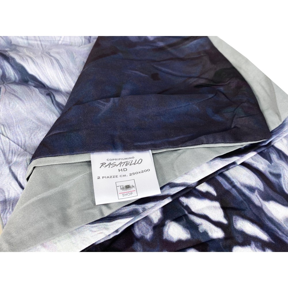 Housse de couette Sateen HD PHOTOGRAPHO VENISE pont amoureux avec double cm. 250x200