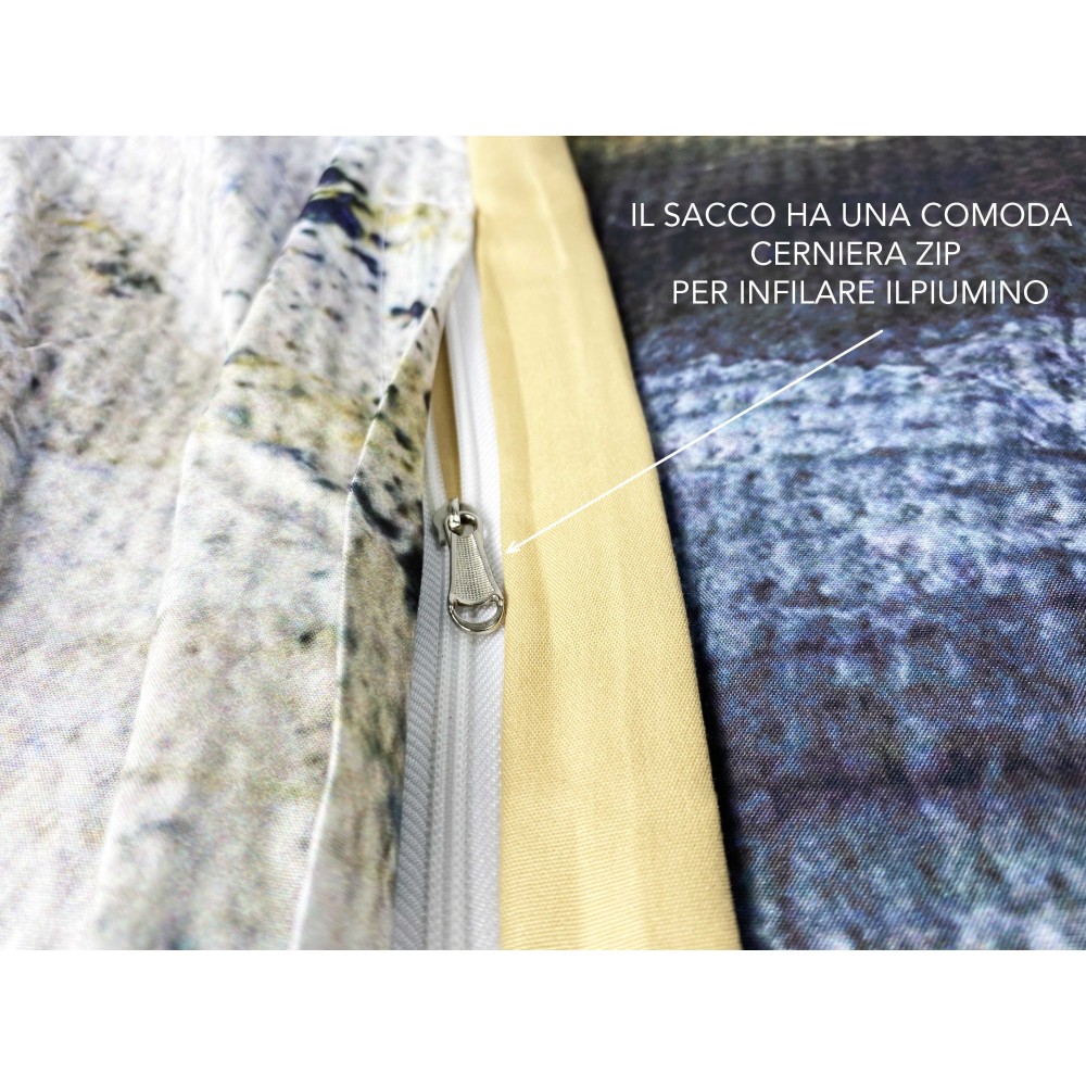 FUNDA NÓRDICA SATINO HD FOTOGRÁFICO Cuadro MUJER Isabel Doble cm. 250x200 oro