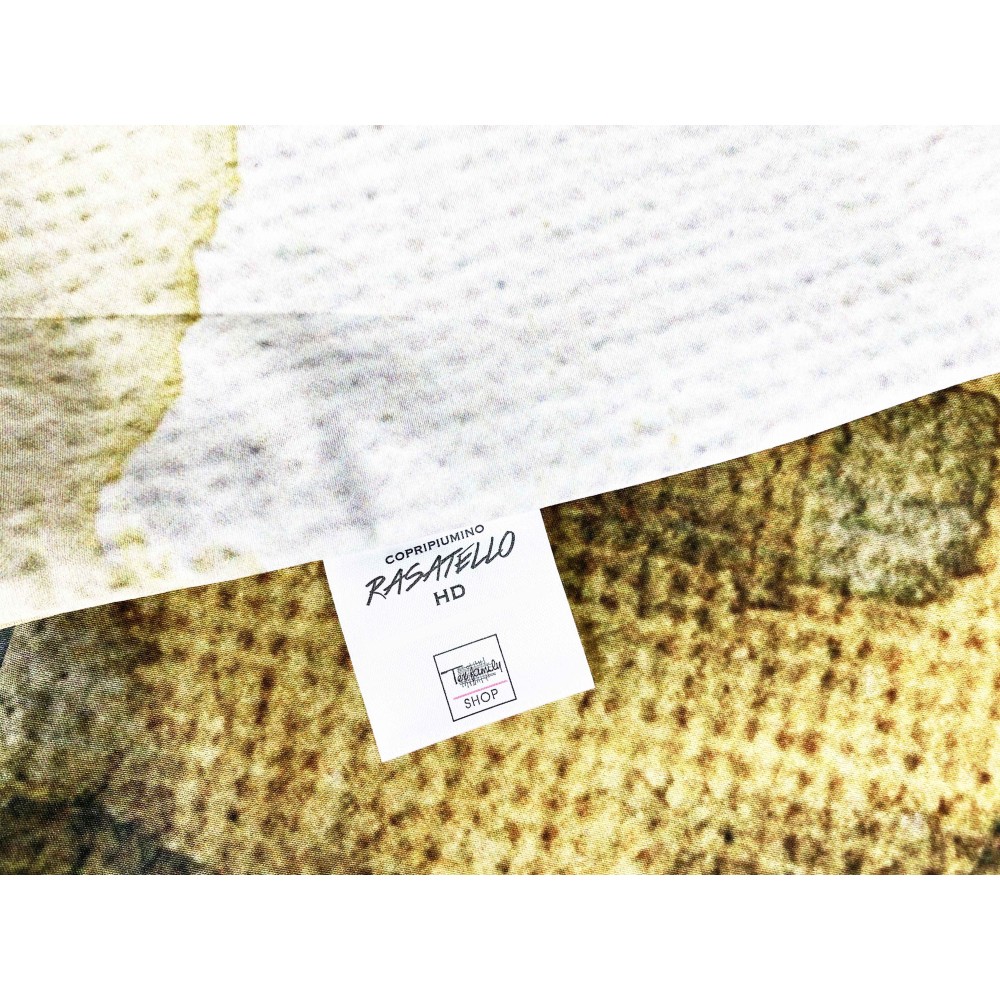 Housse de couette Sateen HD Photographique Peint Femme Isabel Double cm. 250x200 or