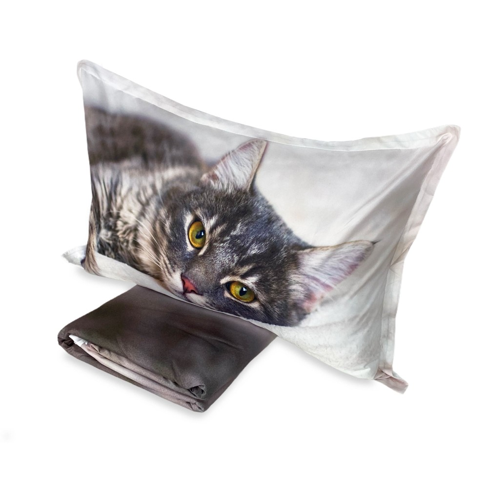 Funda Nórdica Rasatello HD PHOTOGRAPHIC CAT tumbado