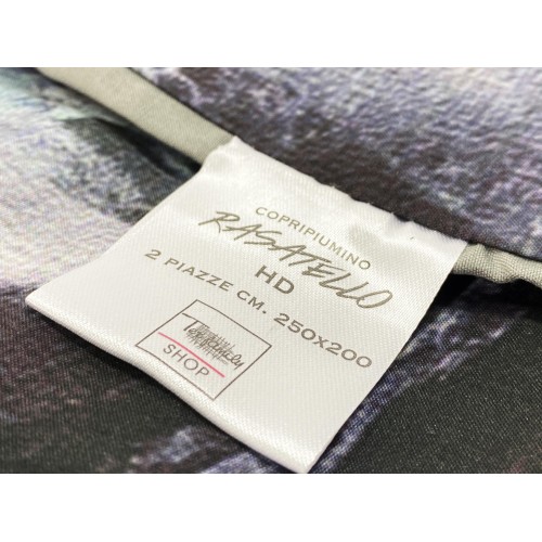 COPRIPIUMINO Rasatello HD FOTOGRAFICO dipinto LONDRA Matrimoniale cm. 250x200