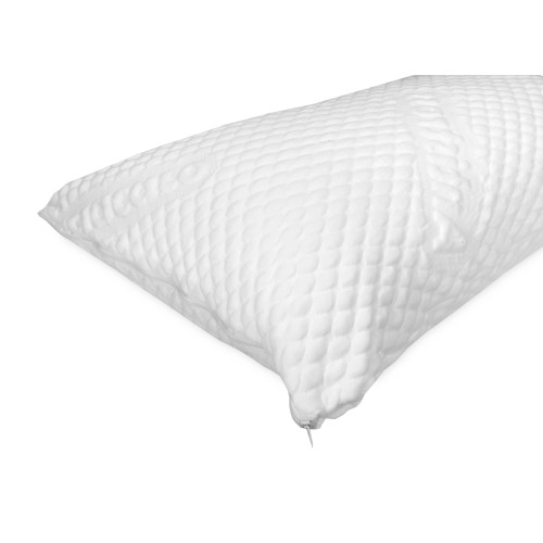 Housse anti-acariens avec 1 carrée et demi-zip cm 50x120 taille française