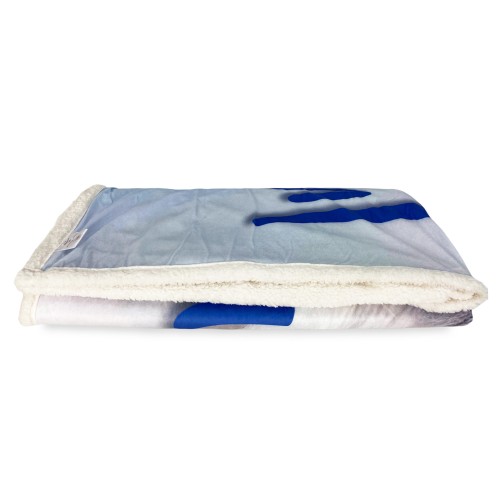 PLAID FLEECEDECKE SHERPA Fantasie HD Katze SCHÖN