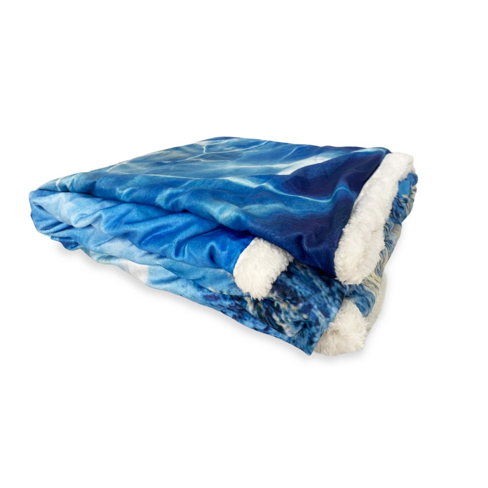 Plaid polaire SHERPA Fantasy HD Ice Lake