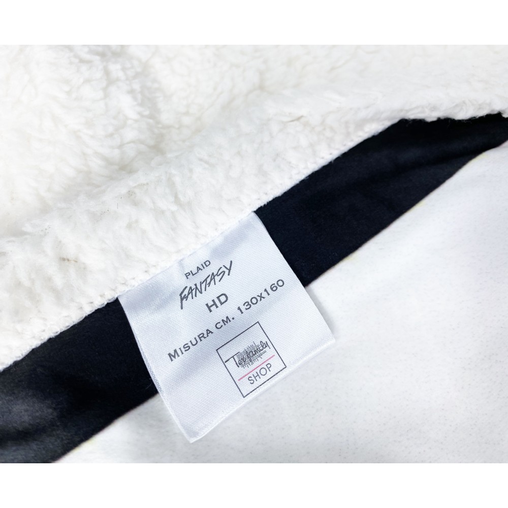 MANTA POLAR A CUADROS SHERPA fantasy HD DEA Forever