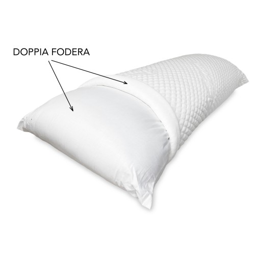 GUANCIALE letto 1 PIAZZA E MEZZA FRANCESE 1 1/2P MIS. CM. 50X120 antiacaro